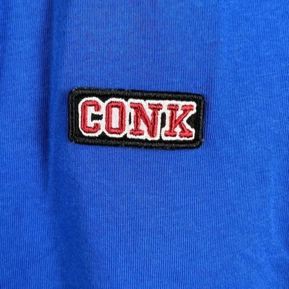 CONKLAB Men's Size Large T Shirt RARE Conk Sheep Graphic Tee Blue & White NWOT - Picture 5 of 6